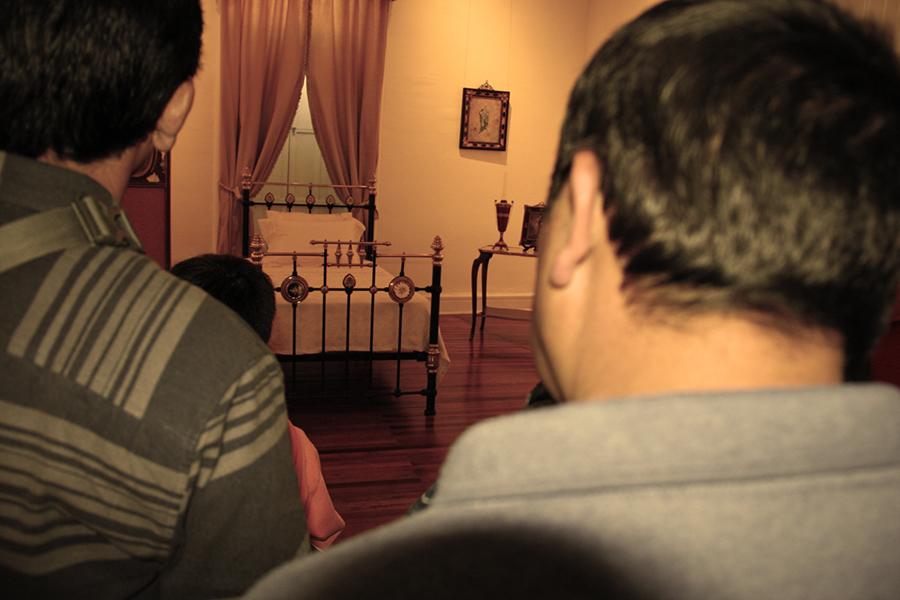 Visitantes del Museo Histórico Regional Gabriel González Videla.