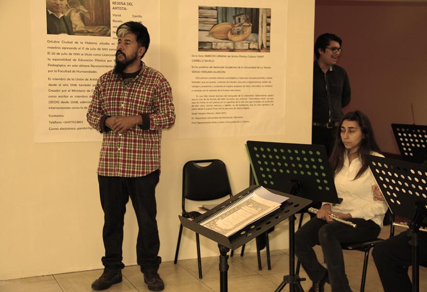 Jorge Leguá director de la Academia de Música Pedro Aguirre Cerda de La Serena.