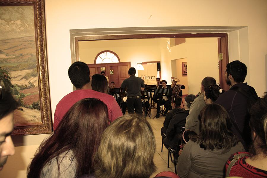 Presentación de la Banda de la Academia de Música Pedro Aguirre Cerda de La Serena.