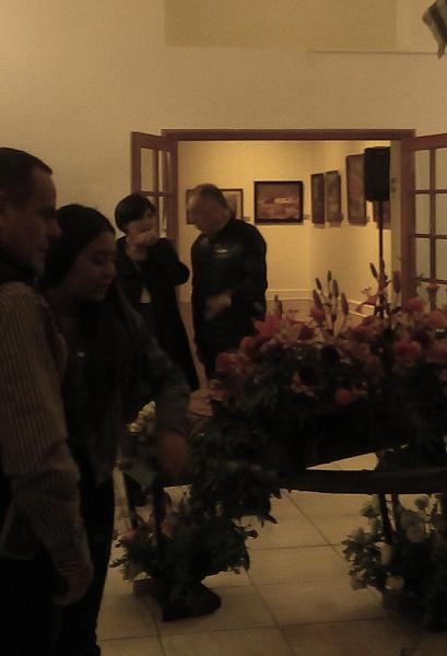 Asistentes en la exposición “Primavera de Antaño”