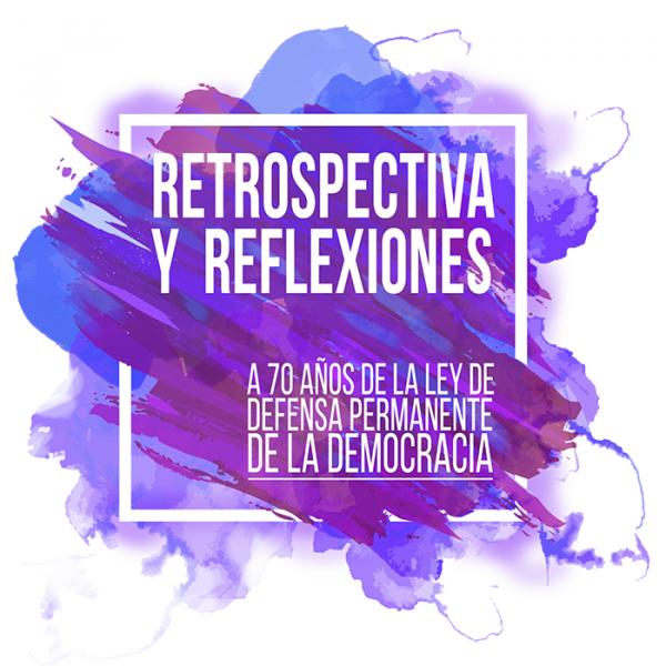 Afiche de seminario de historia en La Serena.