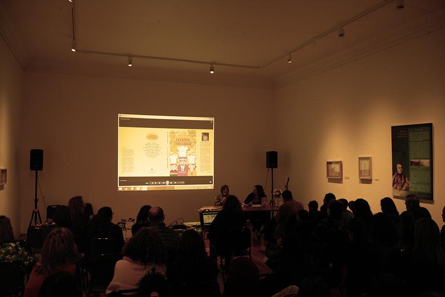 Presentación “Cuentos con Sabor, Historias para Escuchar y Preparar” de Ximena Coronel.