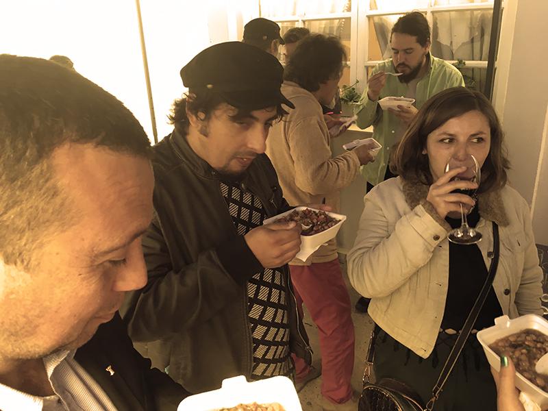 Invitados en la inauguración de Coordenadas de Independencia