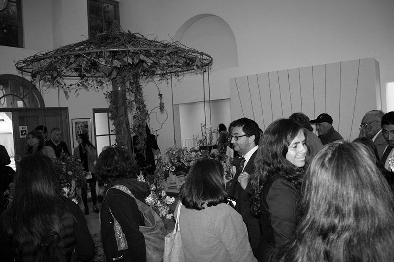 Asistentes en la exposición del Club de Jardines de La Serena.