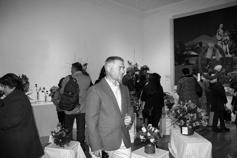 Vista a la exposición del Club de Jardines de La Serena.