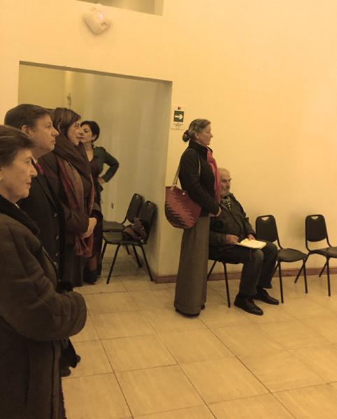 Asistentes a la inauguración de &quot;buscándoME&quot;