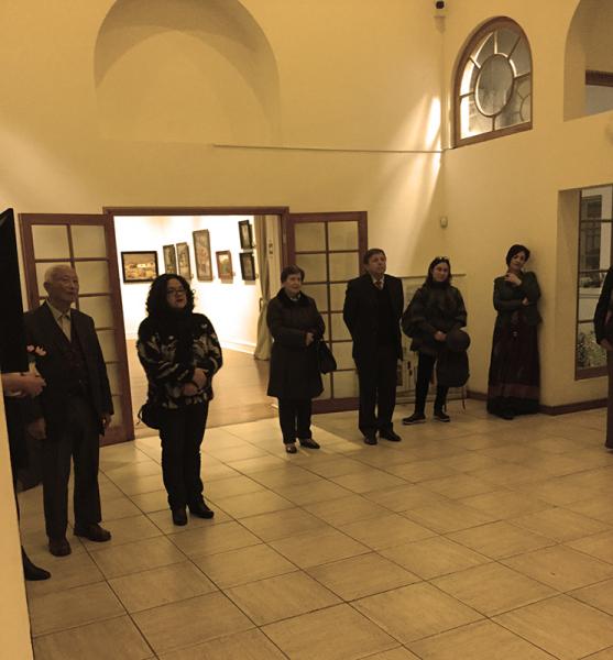 Amigos del museo en la inauguración de &quot;buscándoME&quot;