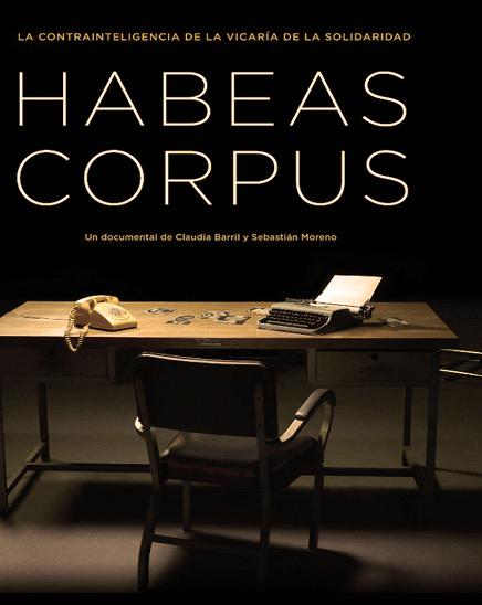 Afiche del documental Habeas Corpus