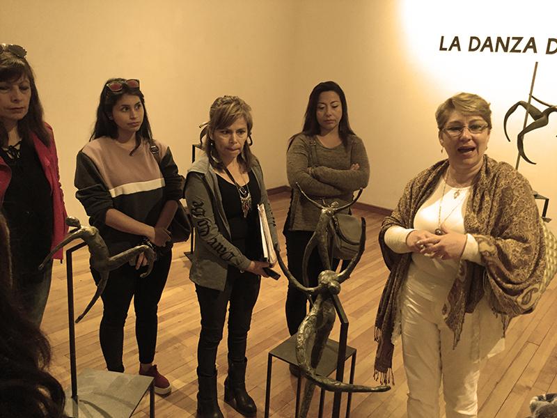 Apreciando las obras de Tatiana Martin