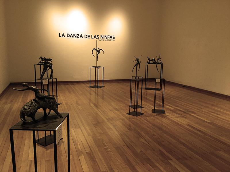 Vista de la exposición &quot;La Danza de las Ninfas&quot;