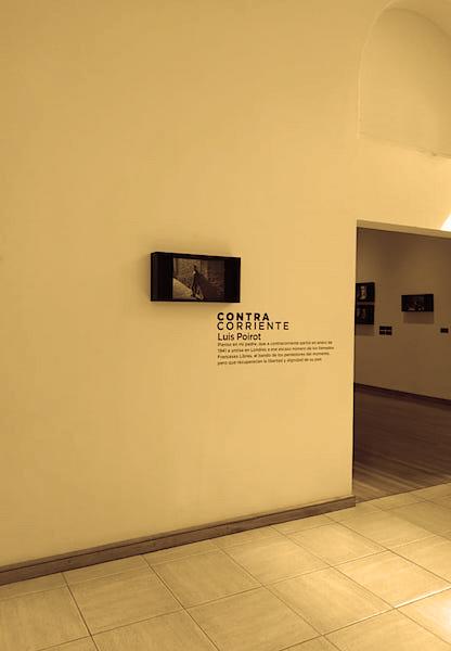 Título de presentación de la exposición de Luis Poirot