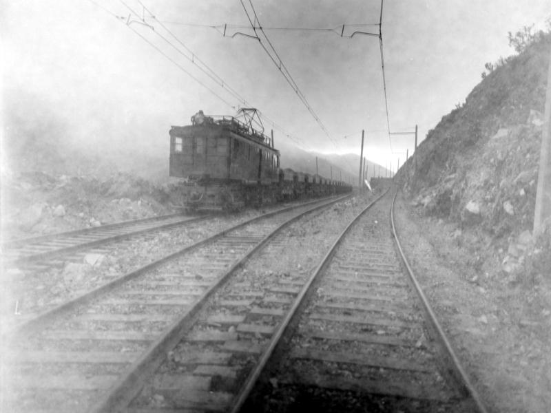 Tren en la neblina Tren en la neblina
