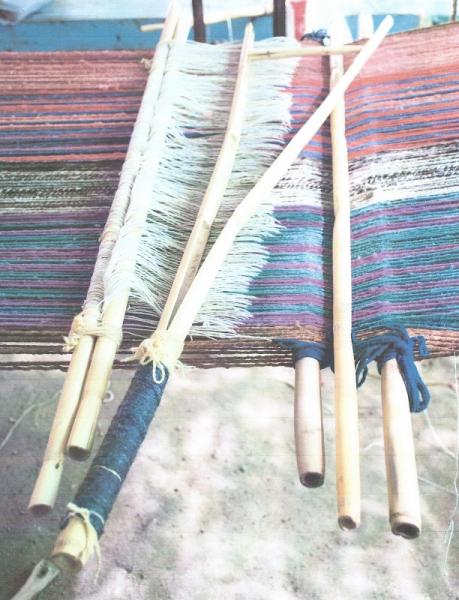 Detalle de textil en confección