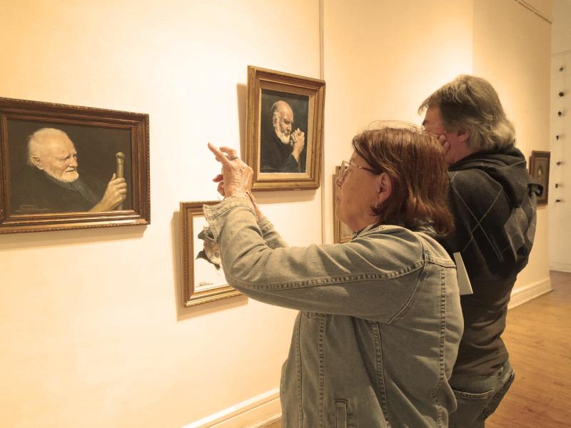 Inauguración de &quot;Bajo la mirada de Fernando Herrera Etcheberry&quot;
