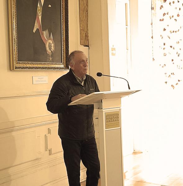 Rodrigo Iribarren inaugurando la exposición “Coquimbo 1880-1930: Vida, Tragedia y Cultura en Imágenes” Inauguración de la exposición “Coquimbo 1880-1930: Vida, Tragedia y Cultura en Imágenes”